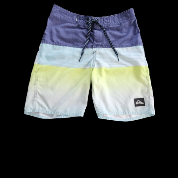 Quiksilver Boy's Multicolor Board Shorts / Swim Trunks - Picture 1 of 2